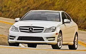 Cars wallpapers Mercedes-Benz C350 Coupe US-spec - 2013