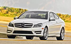 Cars wallpapers Mercedes-Benz C350 Coupe US-spec - 2013