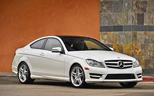 Cars wallpapers Mercedes-Benz C350 Coupe US-spec - 2013