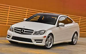 Cars wallpapers Mercedes-Benz C350 Coupe US-spec - 2013