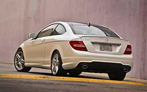 Cars wallpapers Mercedes-Benz C350 Coupe US-spec - 2013