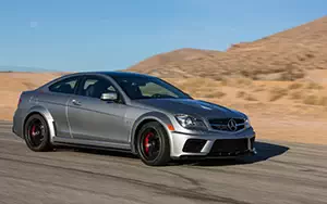 Cars wallpapers Mercedes-Benz C63 AMG Black Series Coupe US-spec - 2013