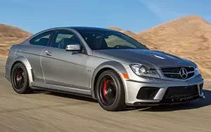 Cars wallpapers Mercedes-Benz C63 AMG Black Series Coupe US-spec - 2013