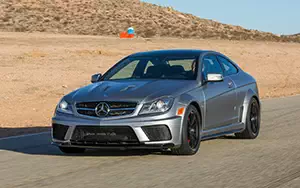 Cars wallpapers Mercedes-Benz C63 AMG Black Series Coupe US-spec - 2013