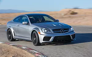 Cars wallpapers Mercedes-Benz C63 AMG Black Series Coupe US-spec - 2013