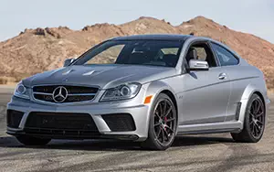 Cars wallpapers Mercedes-Benz C63 AMG Black Series Coupe US-spec - 2013