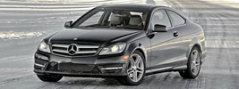 Mercedes-Benz C350 4MATIC Coupe US-spec - 2013