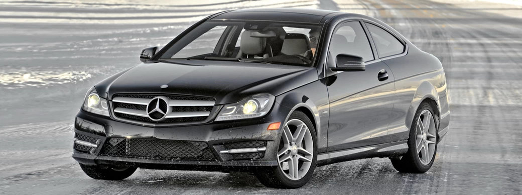 Cars wallpapers Mercedes-Benz C350 4MATIC Coupe US-spec - 2013 - Car wallpapers
