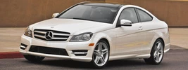 Mercedes-Benz C350 Coupe US-spec - 2013