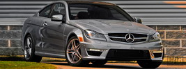 Mercedes-Benz C63 AMG Coupe US-spec - 2012