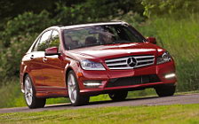 Cars wallpapers Mercedes-Benz C350 AMG Sports Package US-spec - 2012