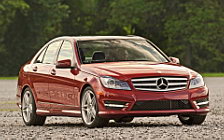 Cars wallpapers Mercedes-Benz C350 AMG Sports Package US-spec - 2012