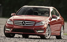 Cars wallpapers Mercedes-Benz C350 AMG Sports Package US-spec - 2012