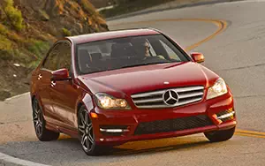 Cars wallpapers Mercedes-Benz C250 Sport Package Plus US-spec - 2013