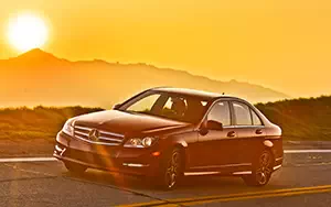 Cars wallpapers Mercedes-Benz C250 Sport Package Plus US-spec - 2013