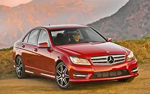 Cars wallpapers Mercedes-Benz C250 Sport Package Plus US-spec - 2013