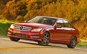 Cars wallpapers Mercedes-Benz C250 Sport Package Plus US-spec - 2013