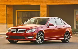 Cars wallpapers Mercedes-Benz C250 Sport Package Plus US-spec - 2013