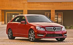 Cars wallpapers Mercedes-Benz C250 Sport Package Plus US-spec - 2013