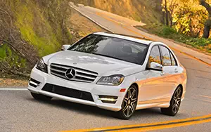 Cars wallpapers Mercedes-Benz C300 4MATIC Sport Package Plus US-spec - 2013