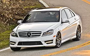 Cars wallpapers Mercedes-Benz C300 4MATIC Sport Package Plus US-spec - 2013