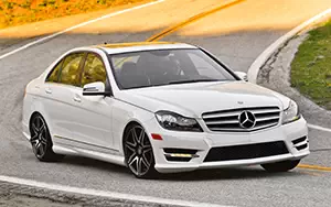 Cars wallpapers Mercedes-Benz C300 4MATIC Sport Package Plus US-spec - 2013