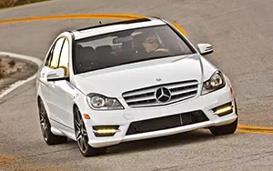 Cars wallpapers Mercedes-Benz C300 4MATIC Sport Package Plus US-spec - 2013