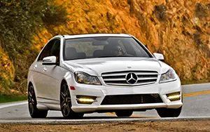 Cars wallpapers Mercedes-Benz C300 4MATIC Sport Package Plus US-spec - 2013