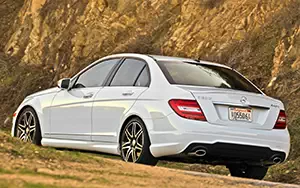 Cars wallpapers Mercedes-Benz C300 4MATIC Sport Package Plus US-spec - 2013