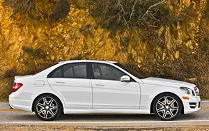 Cars wallpapers Mercedes-Benz C300 4MATIC Sport Package Plus US-spec - 2013