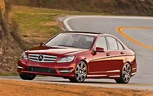 Cars wallpapers Mercedes-Benz C350 Sport Package Plus US-spec - 2013