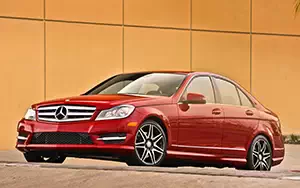 Cars wallpapers Mercedes-Benz C350 Sport Package Plus US-spec - 2013