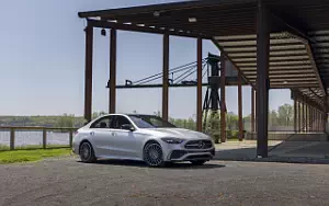 Cars wallpapers Mercedes-Benz C 300 AMG Line US-spec - 2022