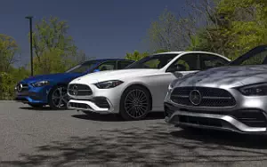 Cars wallpapers Mercedes-Benz C 300 AMG Line US-spec - 2022