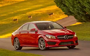 Cars wallpapers Mercedes-Benz CLA250 AMG Sports Package US-spec - 2014