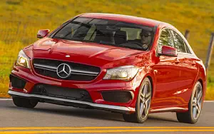 Cars wallpapers Mercedes-Benz CLA45 AMG US-spec - 2014