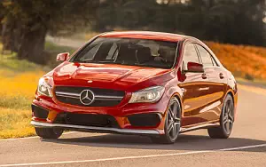 Cars wallpapers Mercedes-Benz CLA45 AMG US-spec - 2014