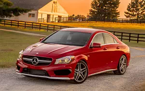 Cars wallpapers Mercedes-Benz CLA45 AMG US-spec - 2014
