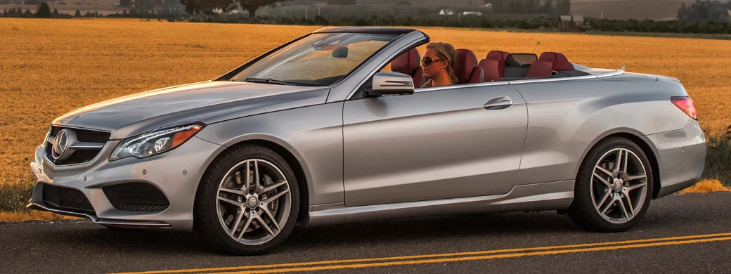 Cars wallpapers Mercedes-Benz E550 Cabriolet AMG Sports Package US-spec - 2014 - Car wallpapers