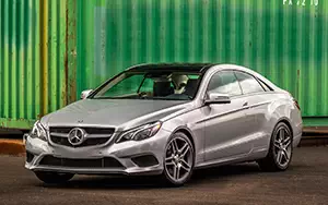 Cars wallpapers Mercedes-Benz E350 4MATIC Coupe US-spec - 2014