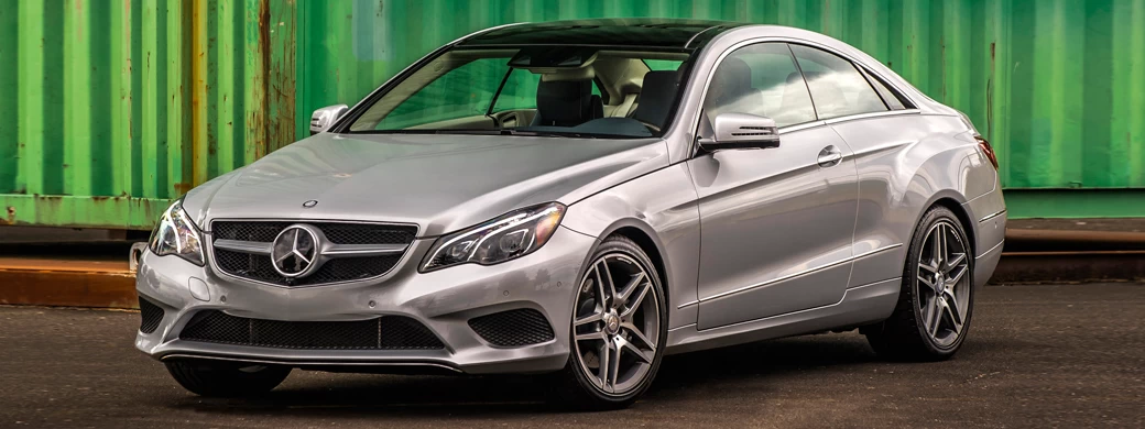 Cars wallpapers Mercedes-Benz E350 4MATIC Coupe US-spec - 2014 - Car wallpapers
