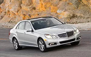 Cars wallpapers Mercedes-Benz E350 Luxury US-spec - 2010