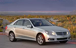 Cars wallpapers Mercedes-Benz E350 Luxury US-spec - 2010