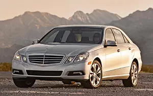 Cars wallpapers Mercedes-Benz E350 Luxury US-spec - 2010