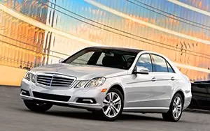 Cars wallpapers Mercedes-Benz E350 Luxury US-spec - 2010