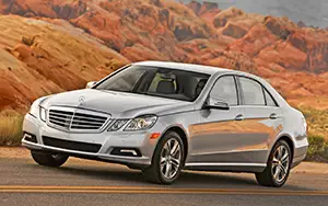 Cars wallpapers Mercedes-Benz E550 Luxury US-spec - 2010