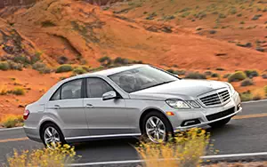Cars wallpapers Mercedes-Benz E550 Luxury US-spec - 2010