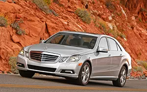 Cars wallpapers Mercedes-Benz E550 Luxury US-spec - 2010