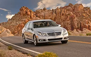 Cars wallpapers Mercedes-Benz E550 Luxury US-spec - 2010