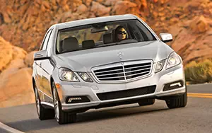 Cars wallpapers Mercedes-Benz E550 Luxury US-spec - 2010